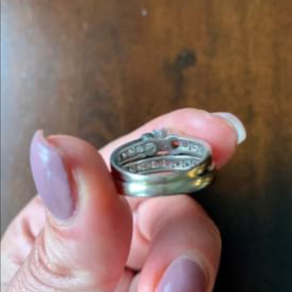 Engagement ring set 1.40 carat - Picture 2 of 3